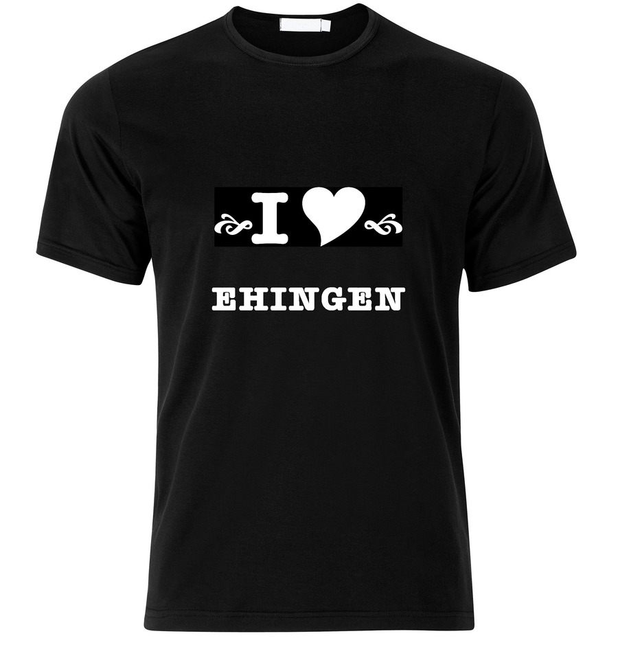 T-Shirt Ehingen I love