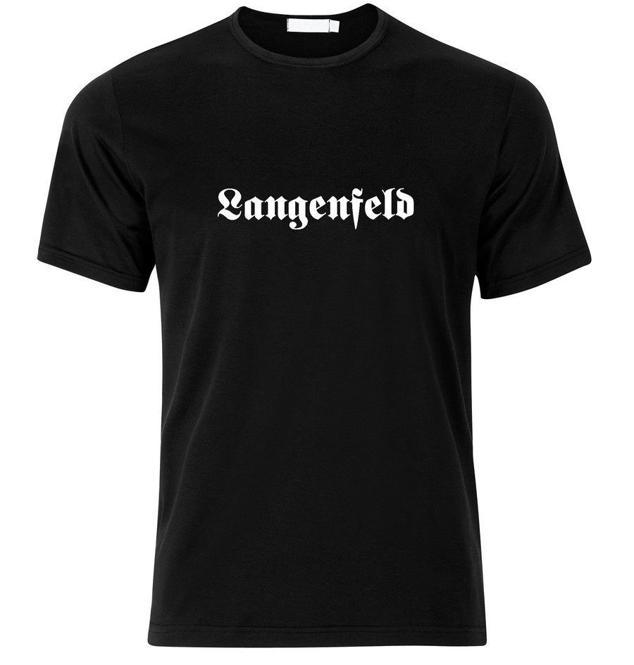T-Shirt Langenfeld Fraktur