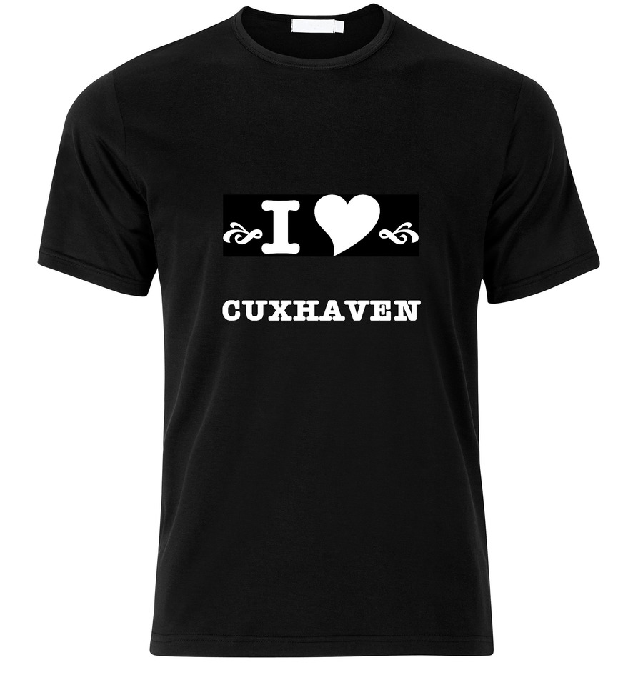 T-Shirt Cuxhaven I love