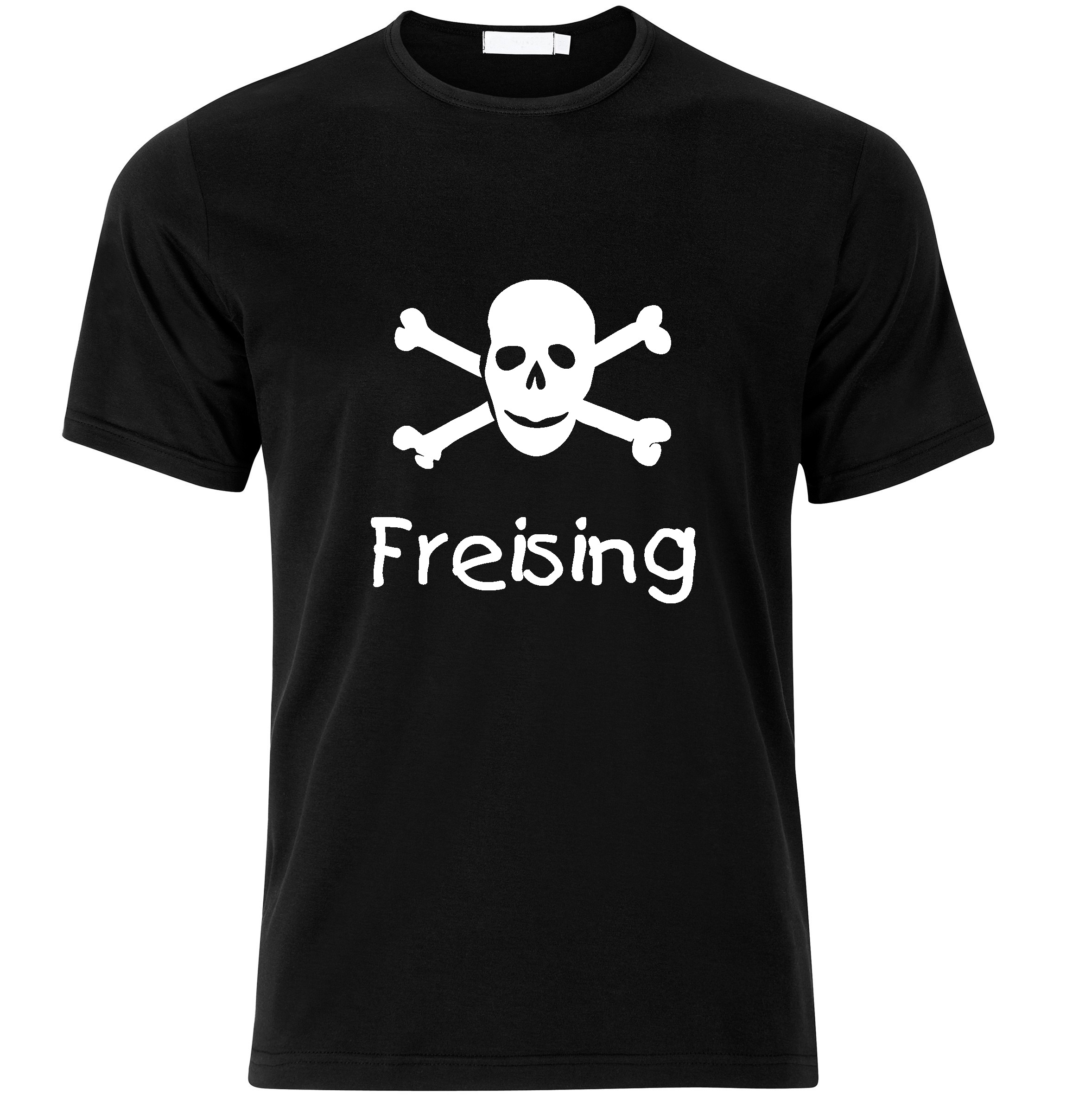T-Shirt Freising Jolly Roger, Totenkopf