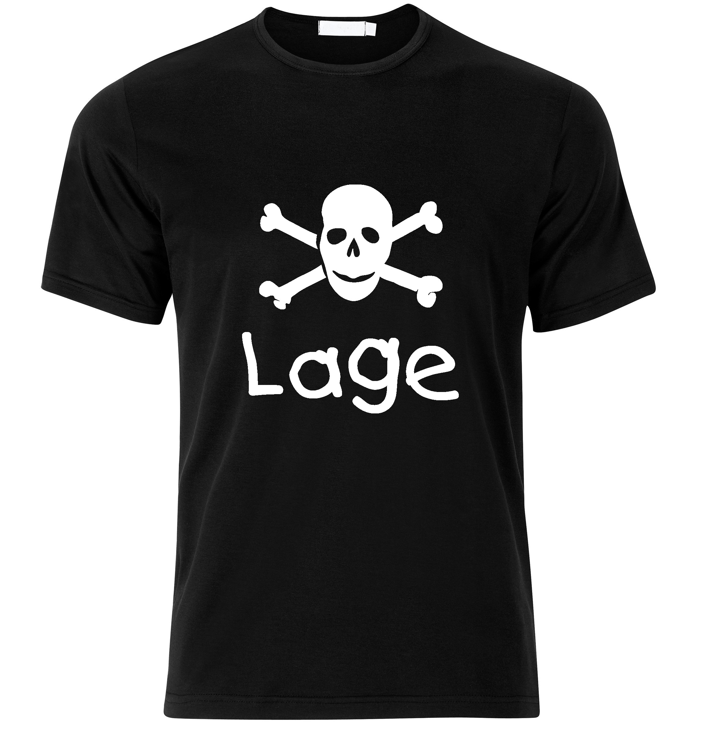 T-Shirt Lage Jolly Roger, Totenkopf