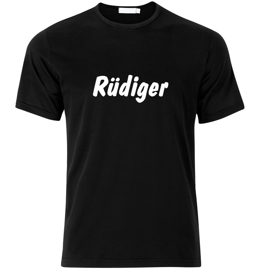 T-Shirt Rüdiger Namenshirt