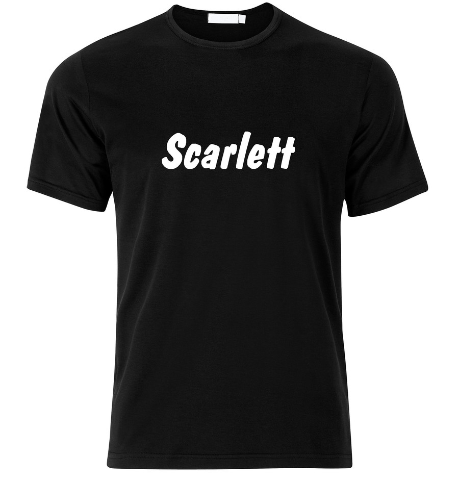 T-Shirt Scarlett Namenshirt